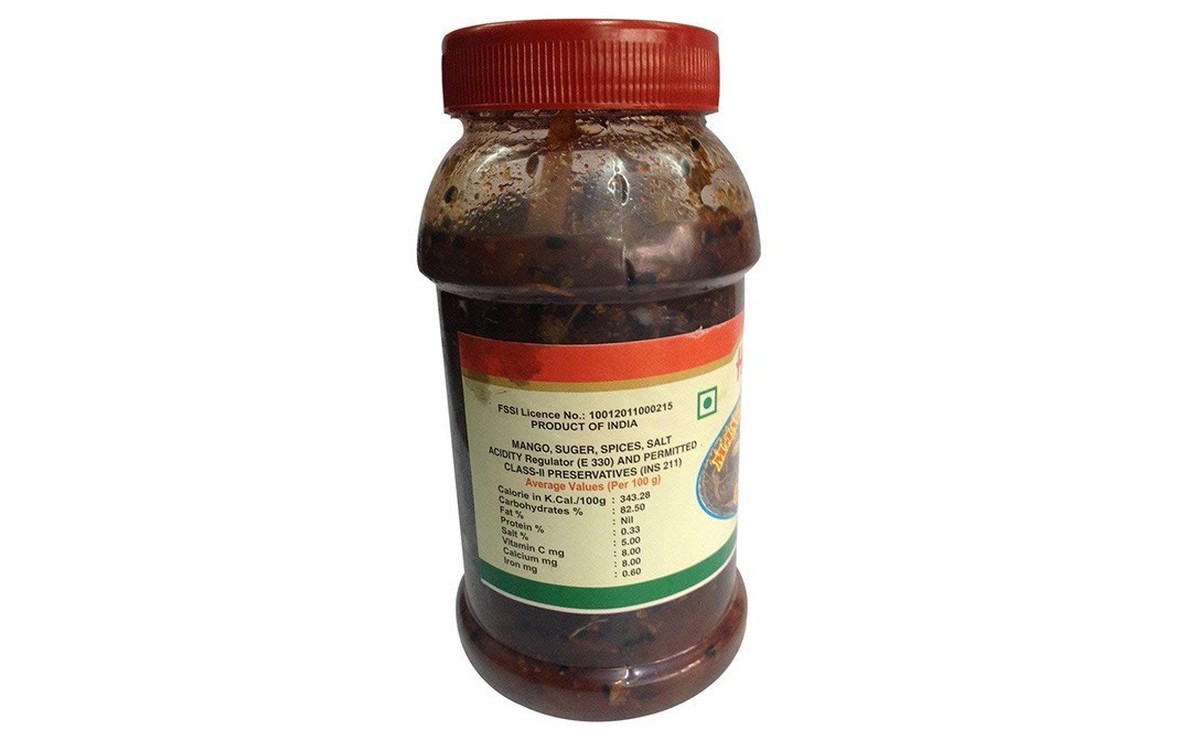 Harnarains Mango Ghapati Chutney    Plastic Jar  500 grams